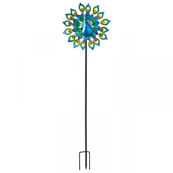 Peacock Solar Wind Spinner 130cm 5030045