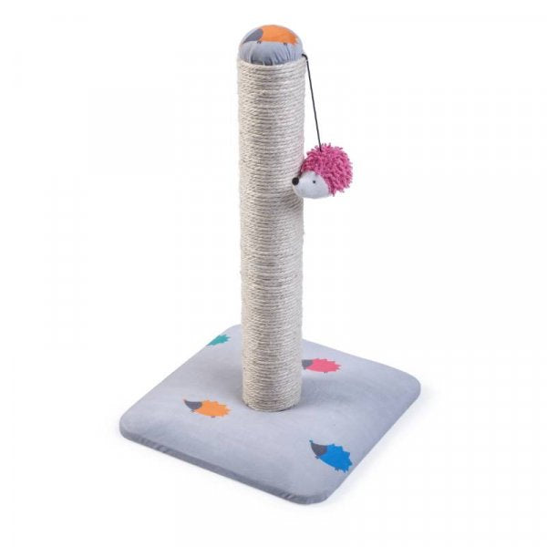 Cat Scratching Post Pet Scratcher Hoglets 52cm Kitten Activity Tower