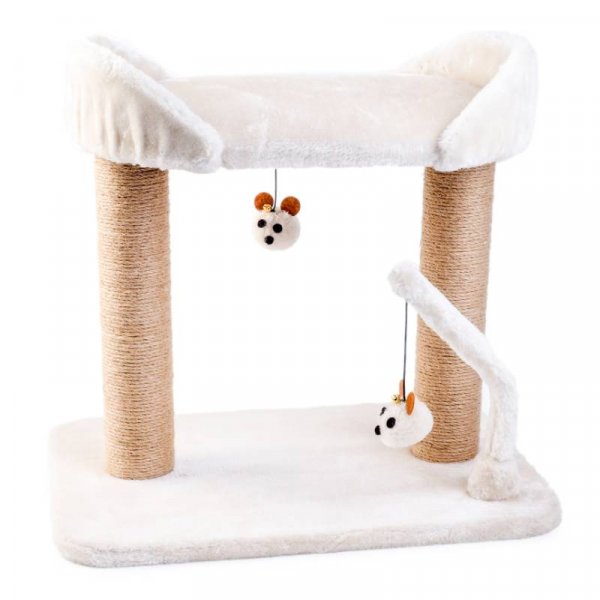 0.5 M Deluxe Dual-Deck Cat Scratch Post