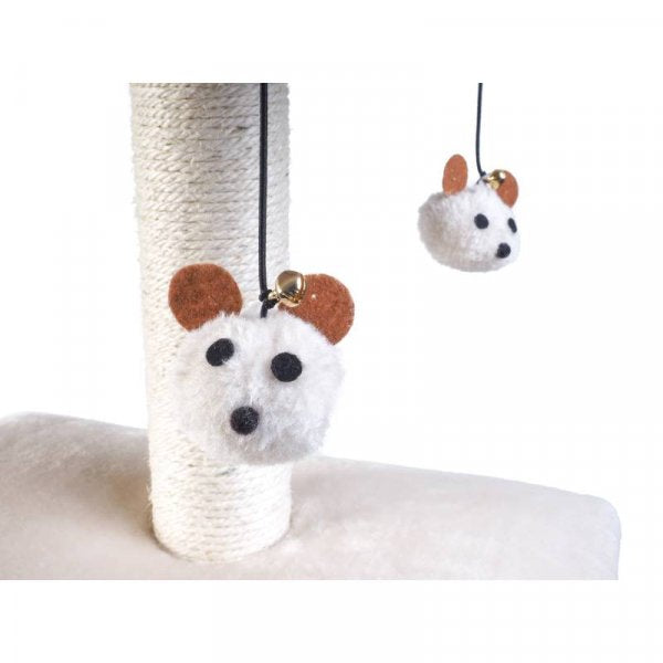 0.5 M Deluxe Dual-Deck Cat Scratch Post