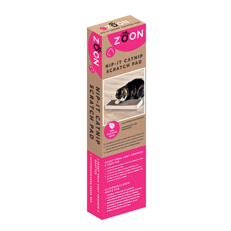 Cat Scratching Board Pad Catnip Lightweight Zoon Nip-it Catnip Scratch